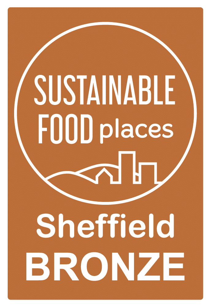 Sheffield's sustainable food places bronze award 2020