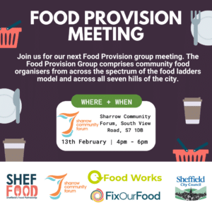 Food provision meeting - feb 2023