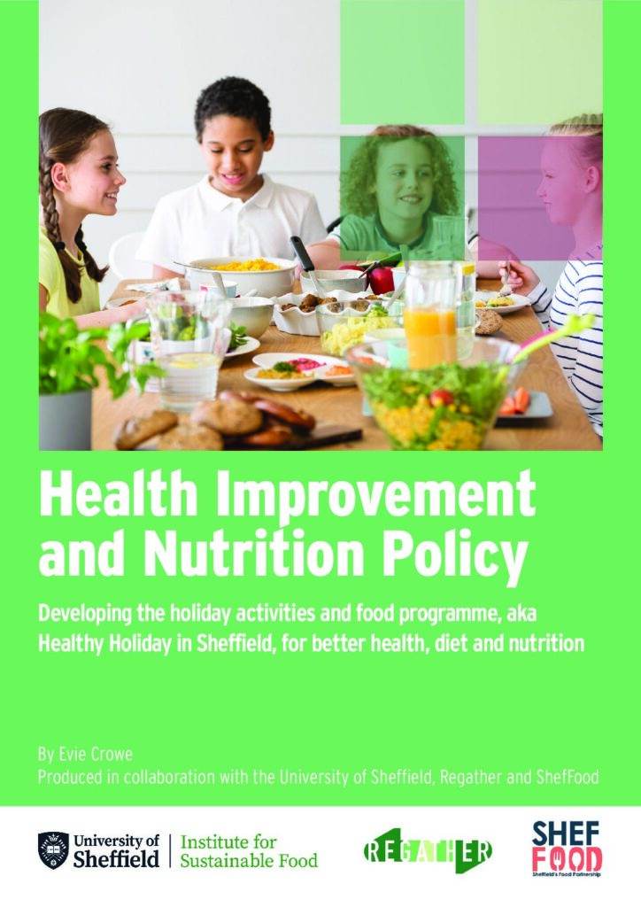 Health improvements & Nutrition policy