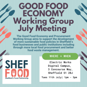 Good Food Economy Working group meeting july 2023