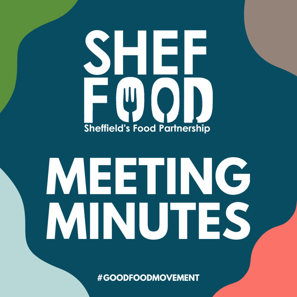 ShefFood Meeting Minutes Cover Image