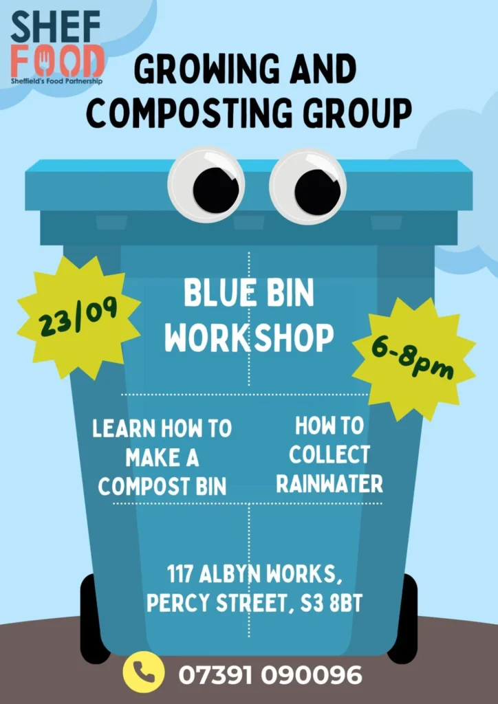 Blue bin Blue Bin Workshop September 2026